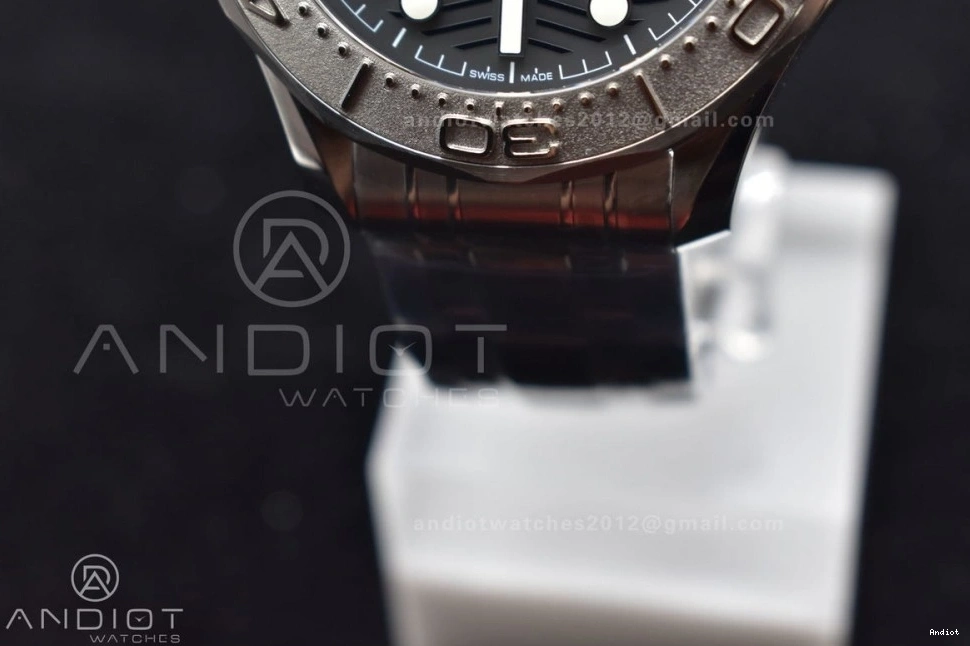 SS Diver Black VSF A8800 Seamaster On Black Dial 1:1 Bracelet Best 300M Ceramic Edition 0419